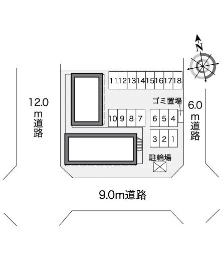 岩沼市たけくま１丁目 月極駐車場